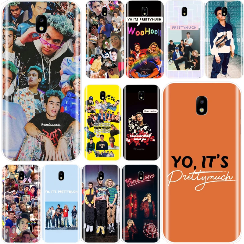 PRETTYMUCH Cover Soft Silicone TPU Phone Case For Samsung Galaxy J3 J4 J5 J6 J8 2018 J7 2016 2017 | Мобильные телефоны и