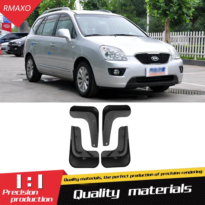 Для KIA CARENS 2007-2011 брызговики Брызговики передние с цветом и задним брызговиком крыло брызговиков модифицированные специальные