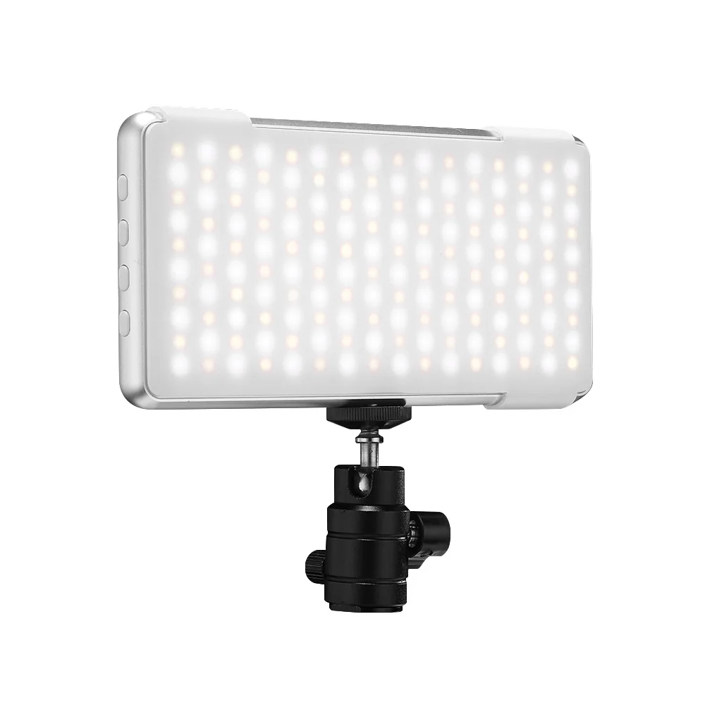 

NiceFoto SL-120A Portable BI-Color LED Video Fill Light 3200K-6500K CRI 96+ With 4000mAh Lithium Battery