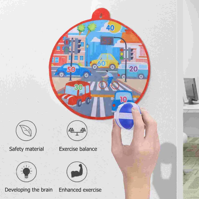 25pcs Kids Sucker Sticky Ball Toy Outdoor Sports Catch Ball Game Set Throw And Catch Parent-Child Interactive Toys 2