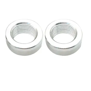 

2pcs 1/8 NPT Welding Thread Head Aluminum Alloy Welding Joint For Home