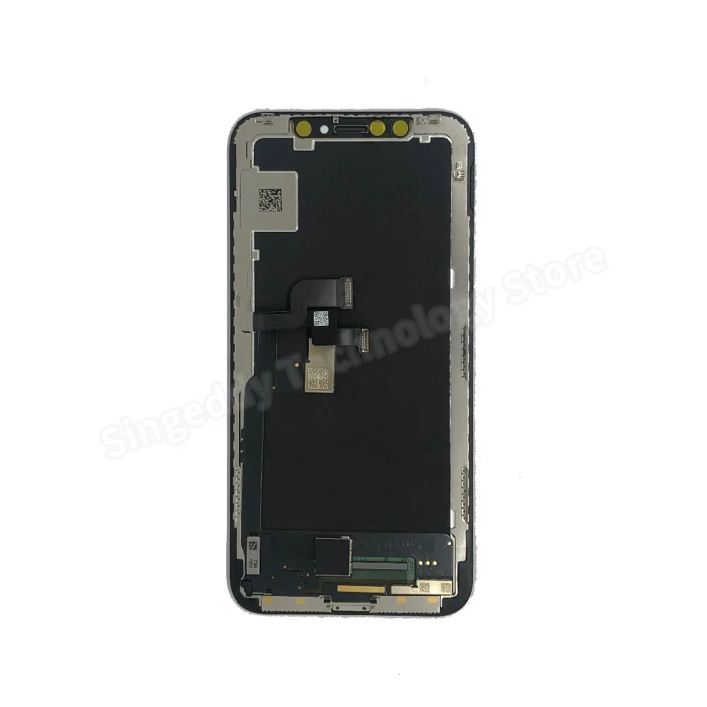 Сенсорный экран, ЖК-дисплей для iPhone XS, Apple, iPhone, OLED 5,8 '', черный, 2436*1125, полная сборка, замена