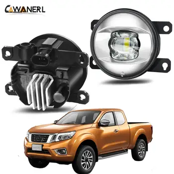 

Fog Light Assembly For Nissan Navara D40 Pickup 2005-2012 Car Front Bumper LED Lens Fog Lamp Daytime Running Light H11 30W 12V