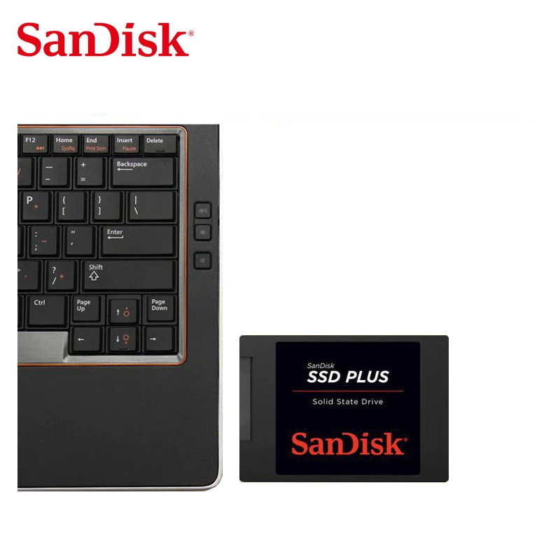  Sandisk SSD Plus 1TB 480GB 240GB 120GB Internal Solid State Hard Drive Disk SATA III 2.5