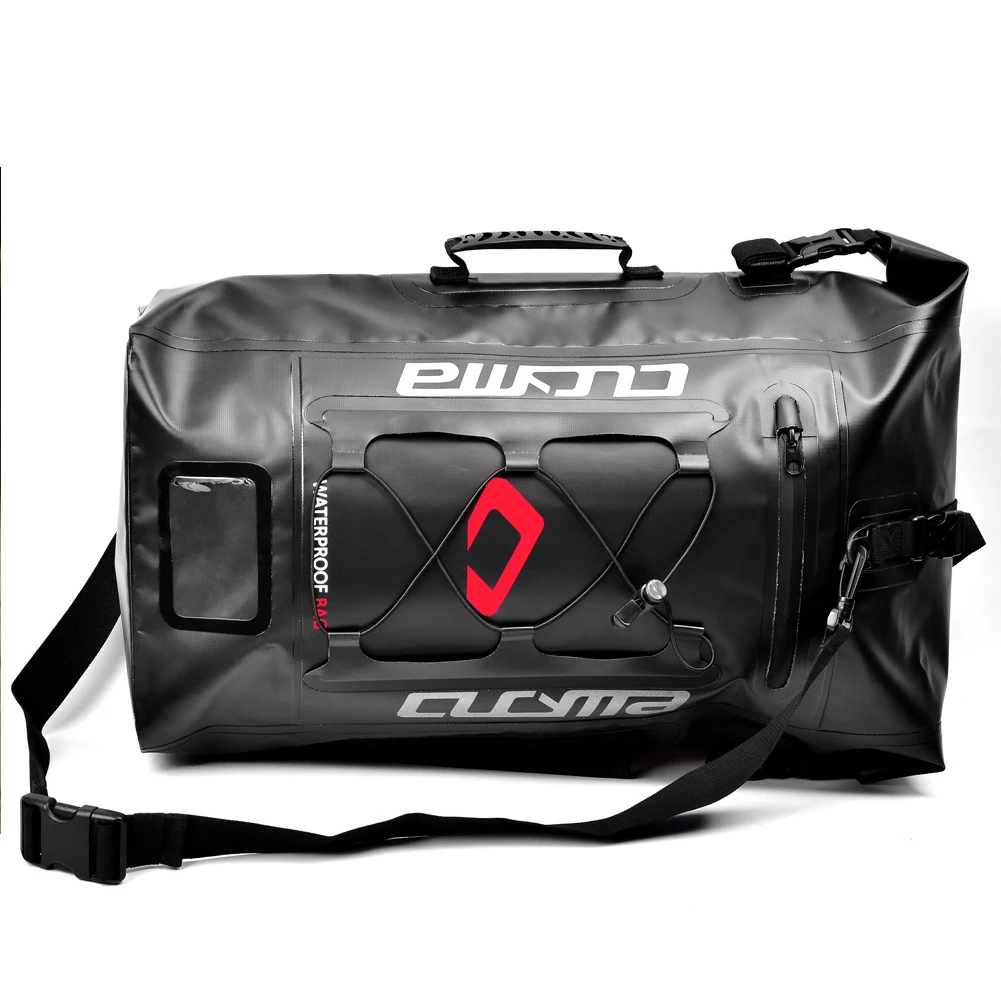 

Cycling Outdoor With Elastic Rope Adjustable PVC Waterproof Motorcycle Helmet Wear Resistant Storage Backpack Fashion Travel