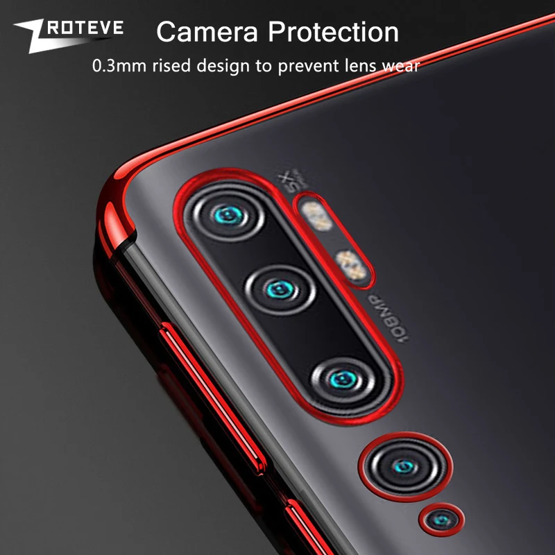 Xio mi Note 10 Pro Чехол YIYONG тонкий прозрачный силиконовый чехол для Xiaomi mi Note 10 чехол Мягкая задняя крышка для Xiaomi mi Note 10 Pro