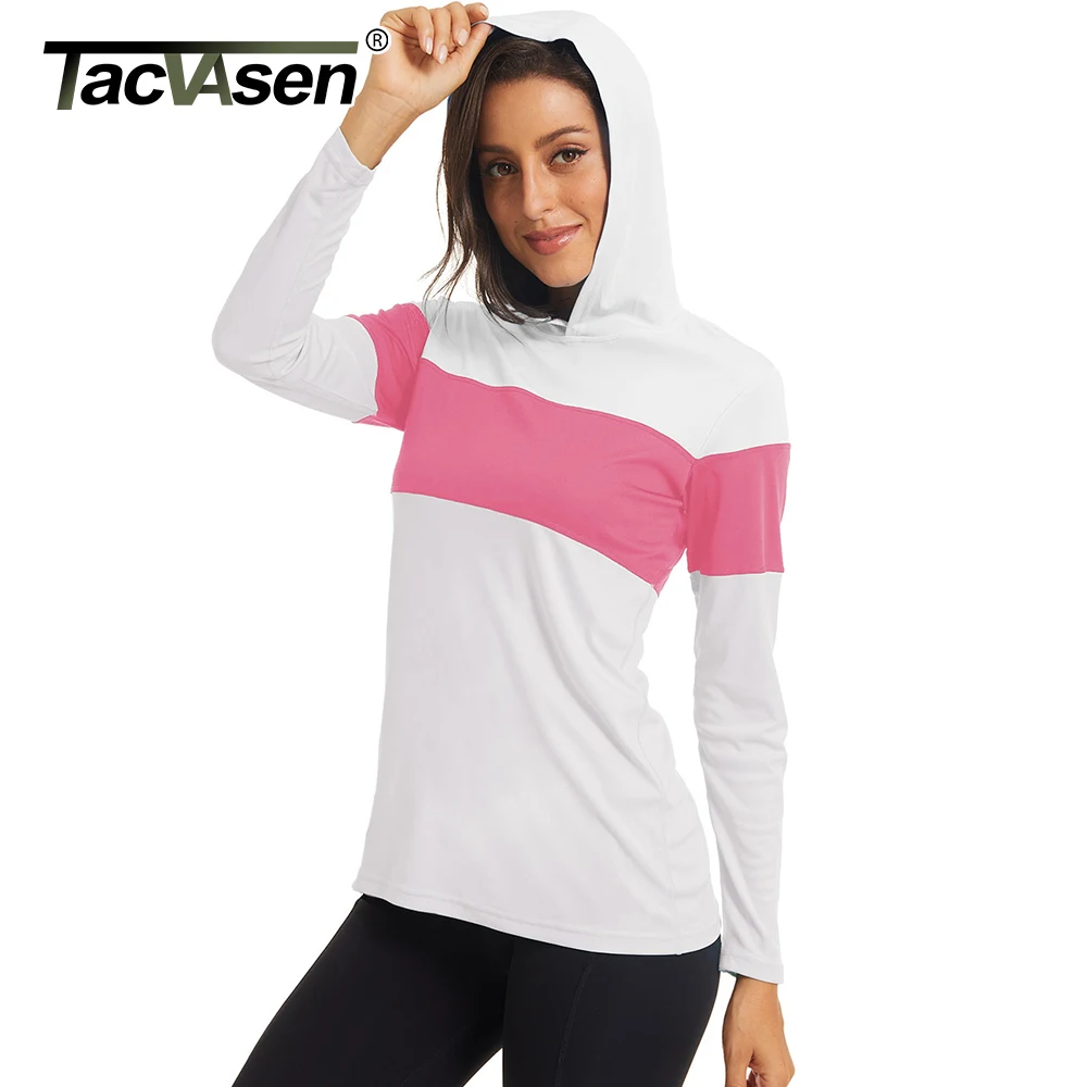 TACVASEN Womens Long Sleeve Tops UV Sun Protection Shirt UPF 50 Outdoor Performance T-Shirt 