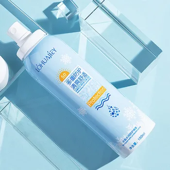 

Ice Crystal Protection Spray Moisturizing Waterproof UV Protection Student Female Military Training Repair Cream