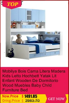 Kinderbeden Infantiles для детей, слоеная деревянная кровать для спальни, деревянная кровать