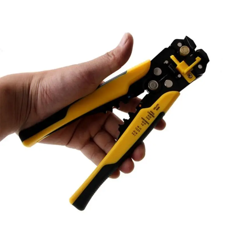 Adjustable Automatic Cable Wire Crimper and Wire Stripper Tool Kit 6 in 1 Adjust screwdriver 30pcs 4