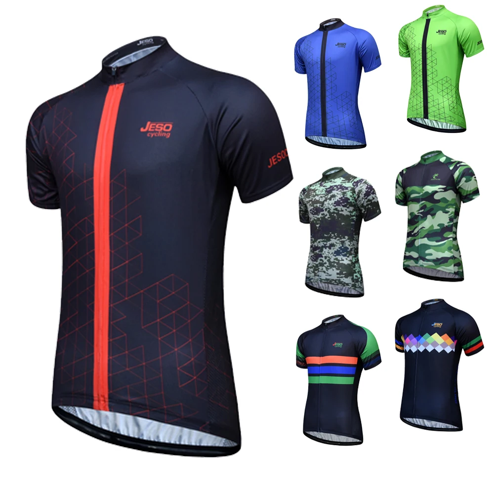

Cycling Jersey Men 2020 Breathable Short Sleeve MTB Jersey New Pro Team maillot ciclismo Sublimated Printing Bicycle Clothing