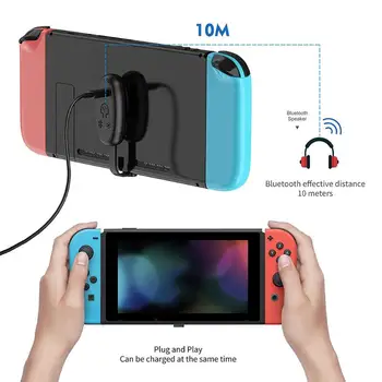 

Charging Cable Adapter Wireless Type-C Bluetooth Audio Transmitter Support APTX LL SBC Sound Wireless Adapter