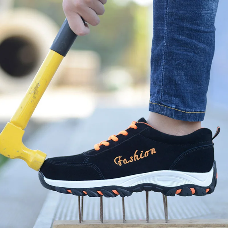 Anti-slip Work Shoes Safety Boots Men Steel Toe Puncture-Proof Work Sneakers Puncture-Proof Work Sneakers Safety Footwear Anti-slip Work Shoes Safety Boots Men Steel Toe Puncture-Proof Work Sneakers Puncture-Proof Work Sneakers Safety Footwear