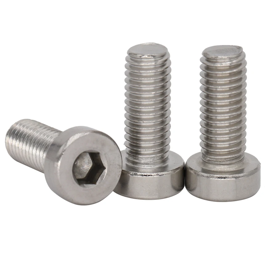 M8 M8*10/12/16/20/25 M8x10/12/16/20/25 304 Stainless Steel ss DIN7984 Hex Hexagon Socket Allen Head Cap Screw With Reduced | Обустройство