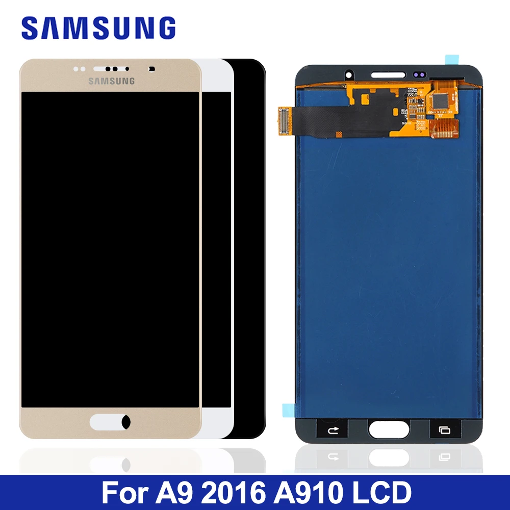 Для SAMSUNG GALAXY A9 Pro lcd A910 A9100 A910F дисплей сенсорный экран Замена для SAMSUNG A9 Pro A910 ЖК-дисплей