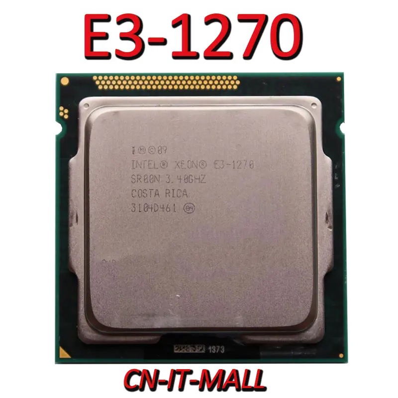 Процессор Intel Xeon E3-1270 CPU 3 4 ГГц 8 МБ ядра потоков LGA1155 | Компьютеры и офис
