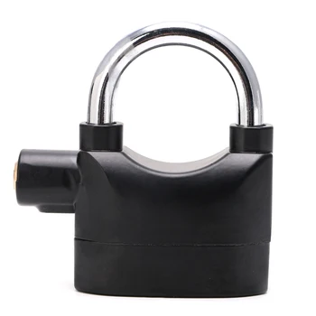 

Waterproof Siren Alarm Padlock Alarm Lock for Motorcycle Short Beam Bike Bicycle PXPF