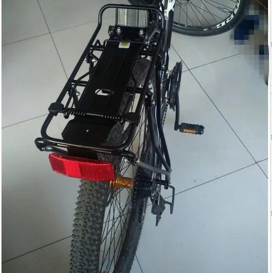 

New Style Bike Disc Brake Support Mountain Bike Basket Bicycle Accessories Schoolbag Rack Riding Rear Rack Back Seat