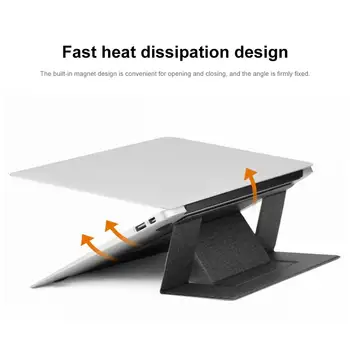

Multifunctional Portable Thin Folding All-in-one Laptop Stand Notebook Holder