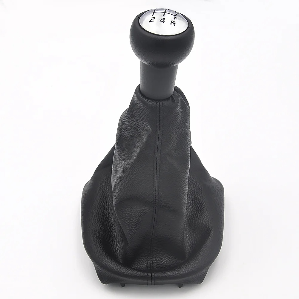 

Matte Chrome Car Gear Shift Knob Lever Shifter Hand Stick For Peugeot 106 206 306 406 107 207 307 407 301 308 2008 3008 C2 C3 C4