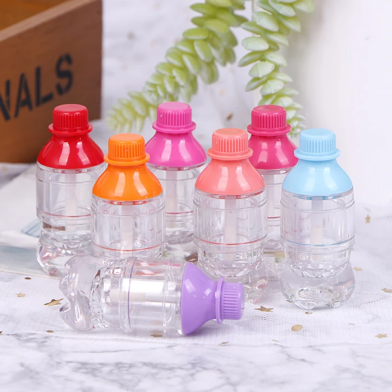 

5ML Mini DIY Cola Lip Gloss Tube Empty Refillable Lipstick Cosmetic Makeup Organizer Containers Tool for Women