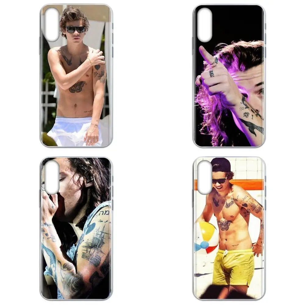 Harry Styles One Direction в виде татуировки золотого и серебряного для Samsung Galaxy A31 A51 A71 5G A81 A90
