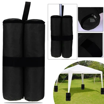

Double zipper Sandbags Waterproof Supplies Tent Canopy Awnings Support