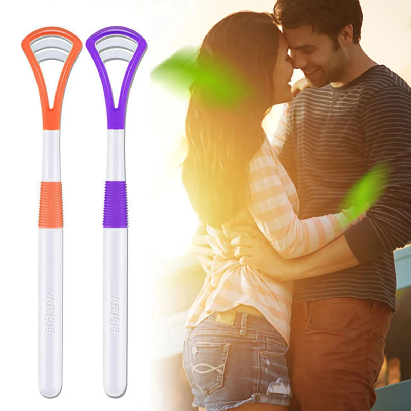 

New 2019 Hot Selling Popular Single Product Tongue Brush Tongue Cleaner Scraper Keep Fresh Breath For Oral Care Oral Hygiene