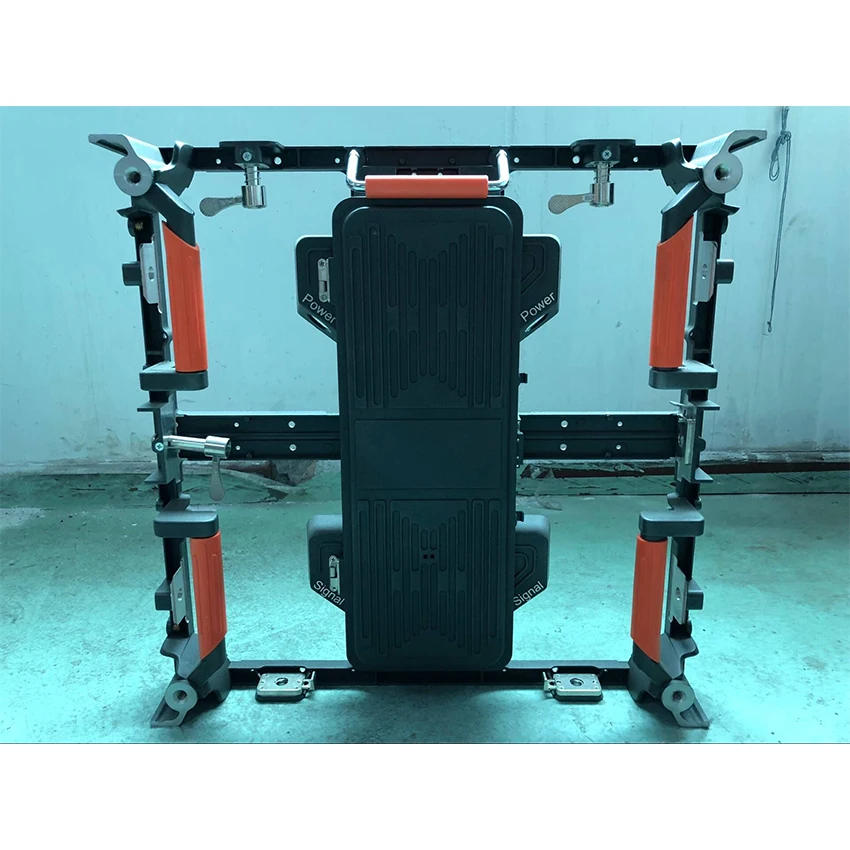 P3.91 P4.81 500*500mm LED Empty die-casting aluminum cabinet LED Panel Easy installation Outdoor/Indoor ultra thin ali express