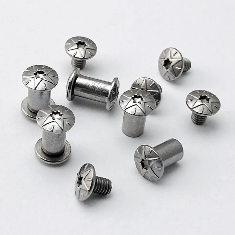Grip Tools Accessories Rivets Knife Handle Screws Stainless 5pcs