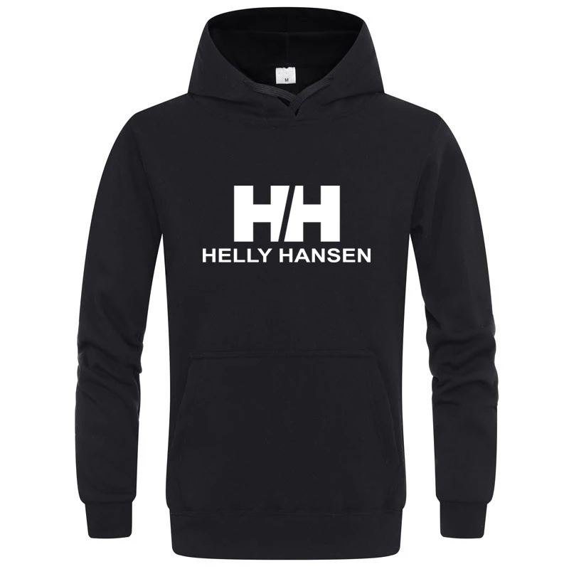 

2019 novos homens Helly Hansen impresso moletom com capuz camisola do hoodie hip hop rua vestuбrio de algodгo Camisola morna Ame