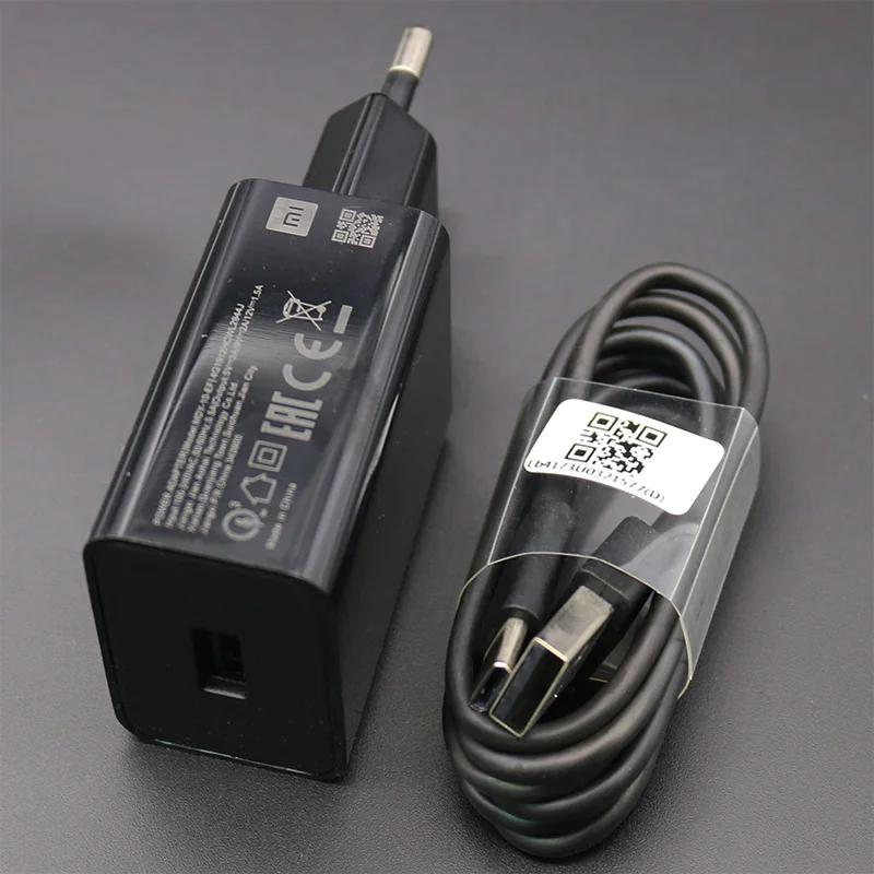 Xiaomi Mi 9 Se Fast Charger Qc3 0 18w Quick Charge Adapter Type C Cable For Mi 9 8 Se 6 5 9t A1 Mix F1 Redmi Note 7 8 K Pro Mobile Phone Chargers Aliexpress