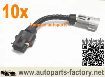 

longyue 10pcs Alternator Conversion Lead Kit for Delco CS130 CS121 to Denso Geo Toyota Oval Style