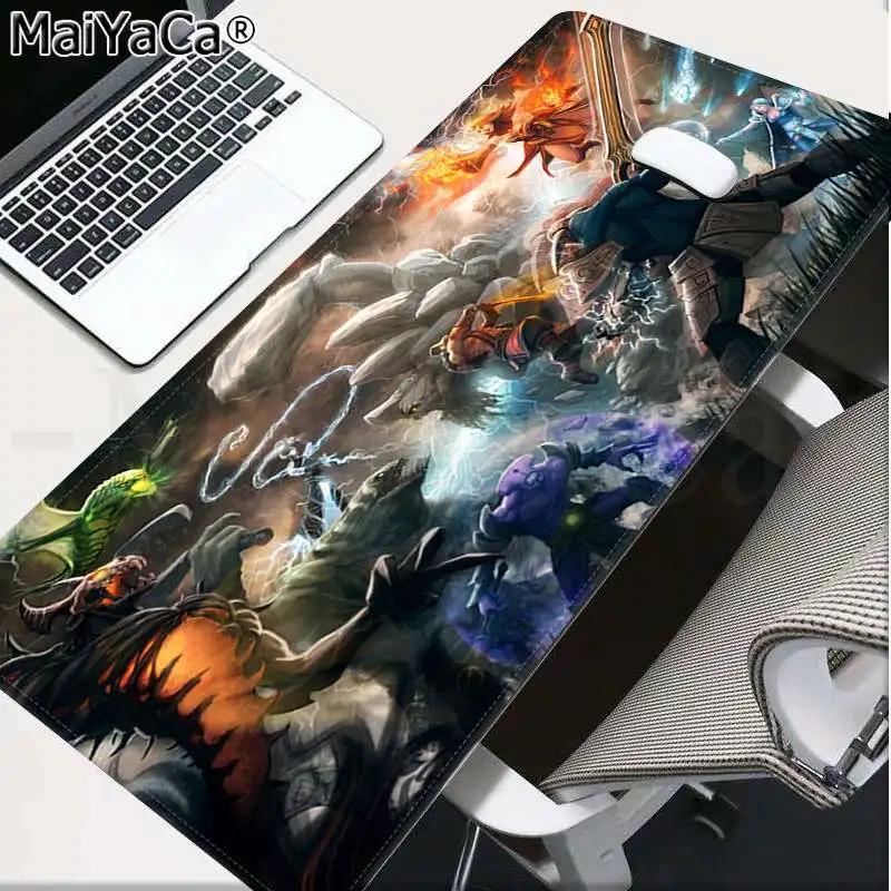 MaiYaCa Нескользящие PC Dota 2 герои коврики для мыши Компьютерные Аниме Коврик для мыши и ноутбука большой коврик для мыши клавиатуры коврик