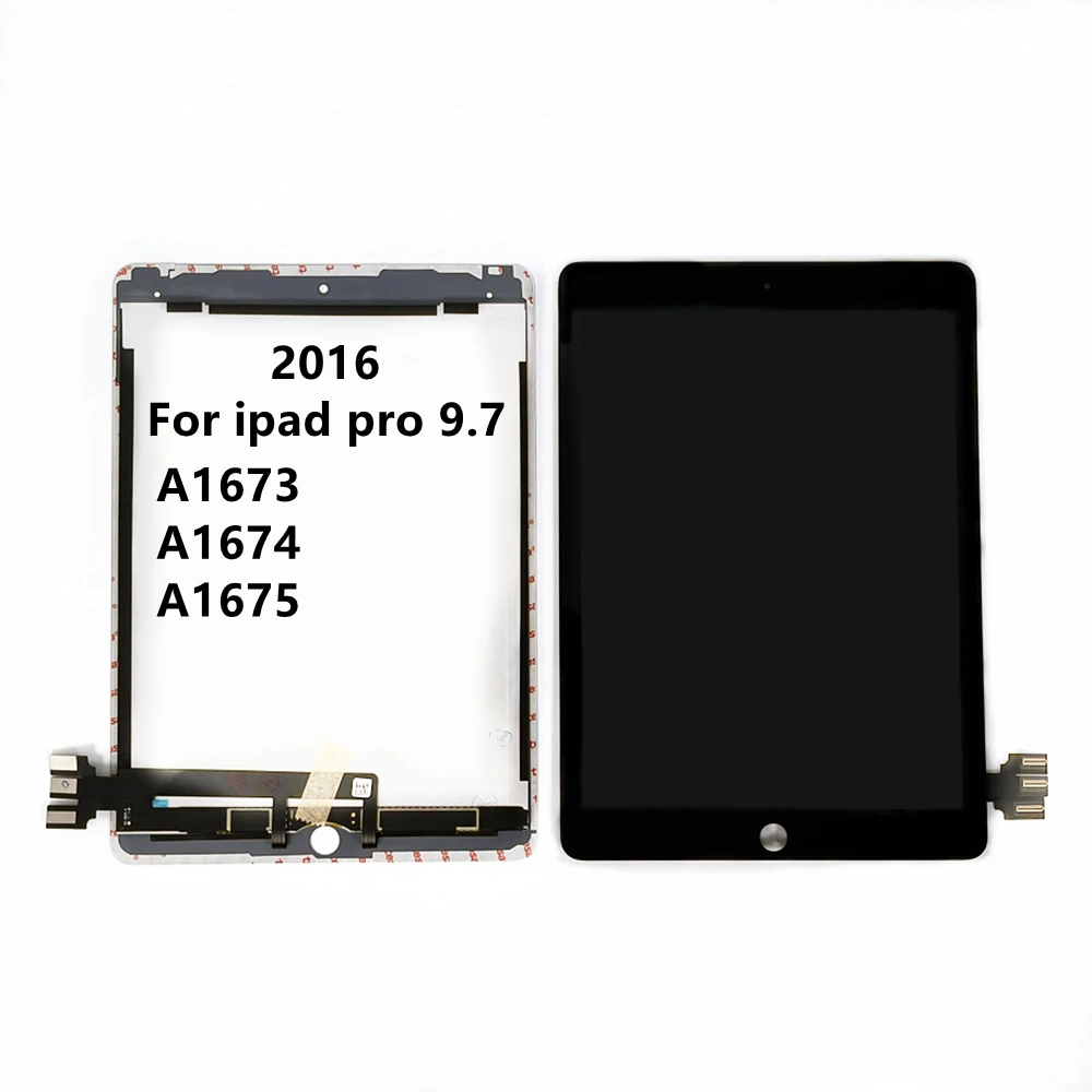 Ensemble écran tactile LCD de remplacement, pour IPad Pro 9.7 Pro9 7 A1673  A1674 A1675, livraison gratuite - AliExpress