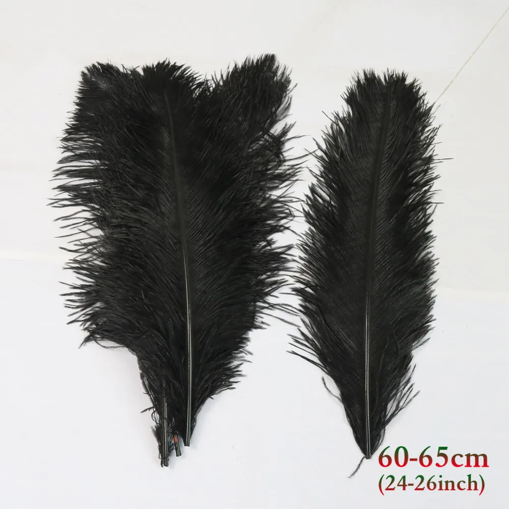 黑色 60-65cm 鸵鸟毛 3_副本