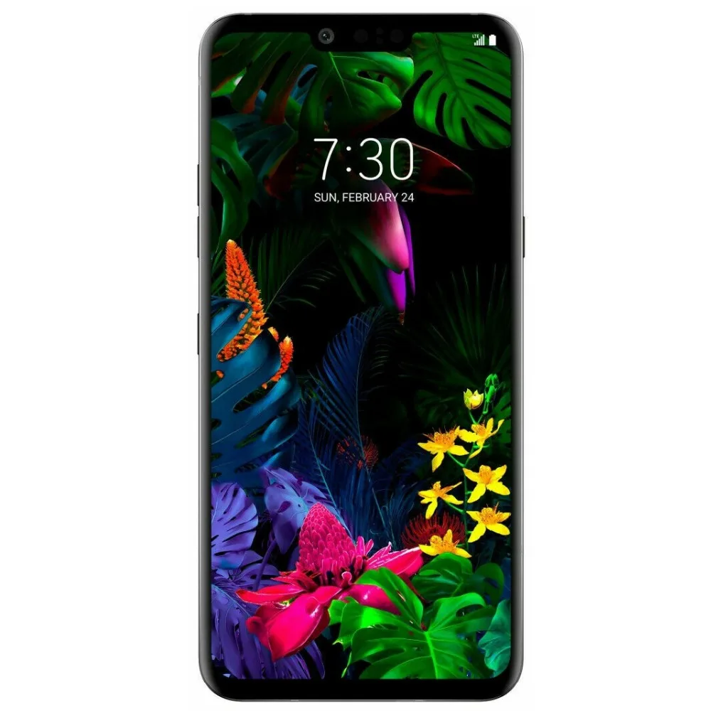 Разблокированный LTE телефон LG G8 ThinQ LMG820UM на Android, Восьмиядерный процессор Snapdragon 855, 6,1 дюймов, 6 ГБ и 128 ГБ, 16 МП и 12 МП, отпечаток пальца NFC