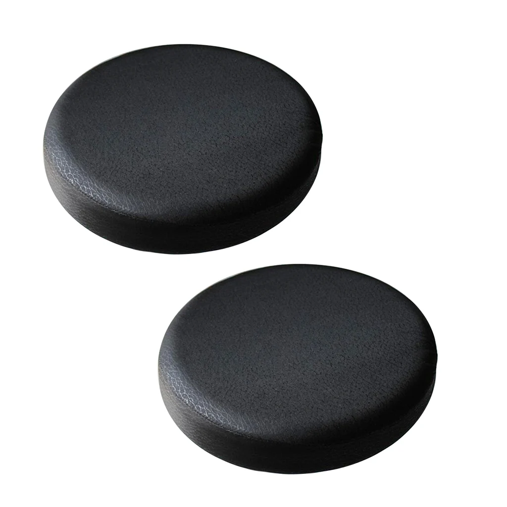 2 шт Black_33x10cm съемный барный табурет Сменный Чехол круглый стул Чехол протектор стол салон рукав