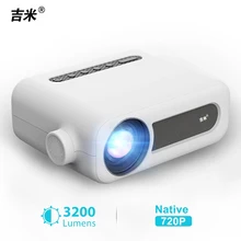 

JIMI YG331 LED Projector 1080P Full HD Video Portable Beamer Home Theater Airplay Miracast 5G WiFi for Smartphone Mini Projector