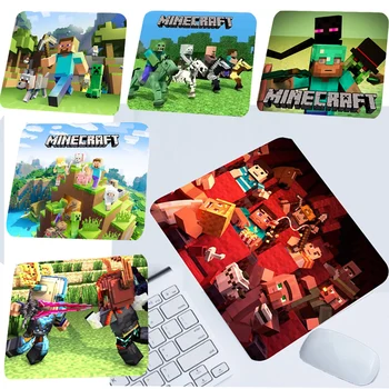 

Minecraftes Mouse Pad 3D Cartoon Printed Mouse Mat Anime Game Mouse Pads Office Computer Notebook Rubber Mat Kid Birthday Gift