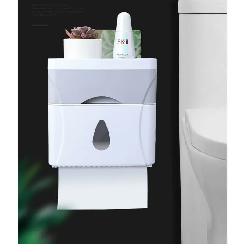 UKBathroom держатель для туалетной бумаги кухонный настенный органайзер для хранения салфеток