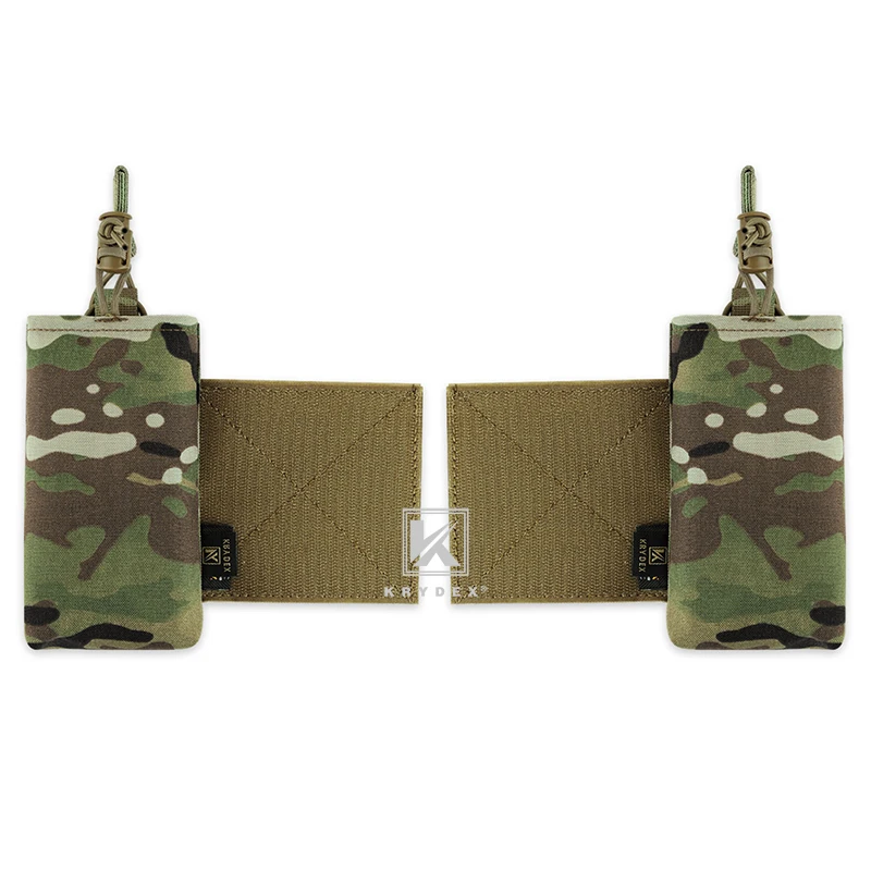

KRYDEX Tactical Expander Radio Pouch Camo Chassis Storage Rifle Mag Pouch Accessories For MK3 MK4 Chest Rig JPC LBX Vest