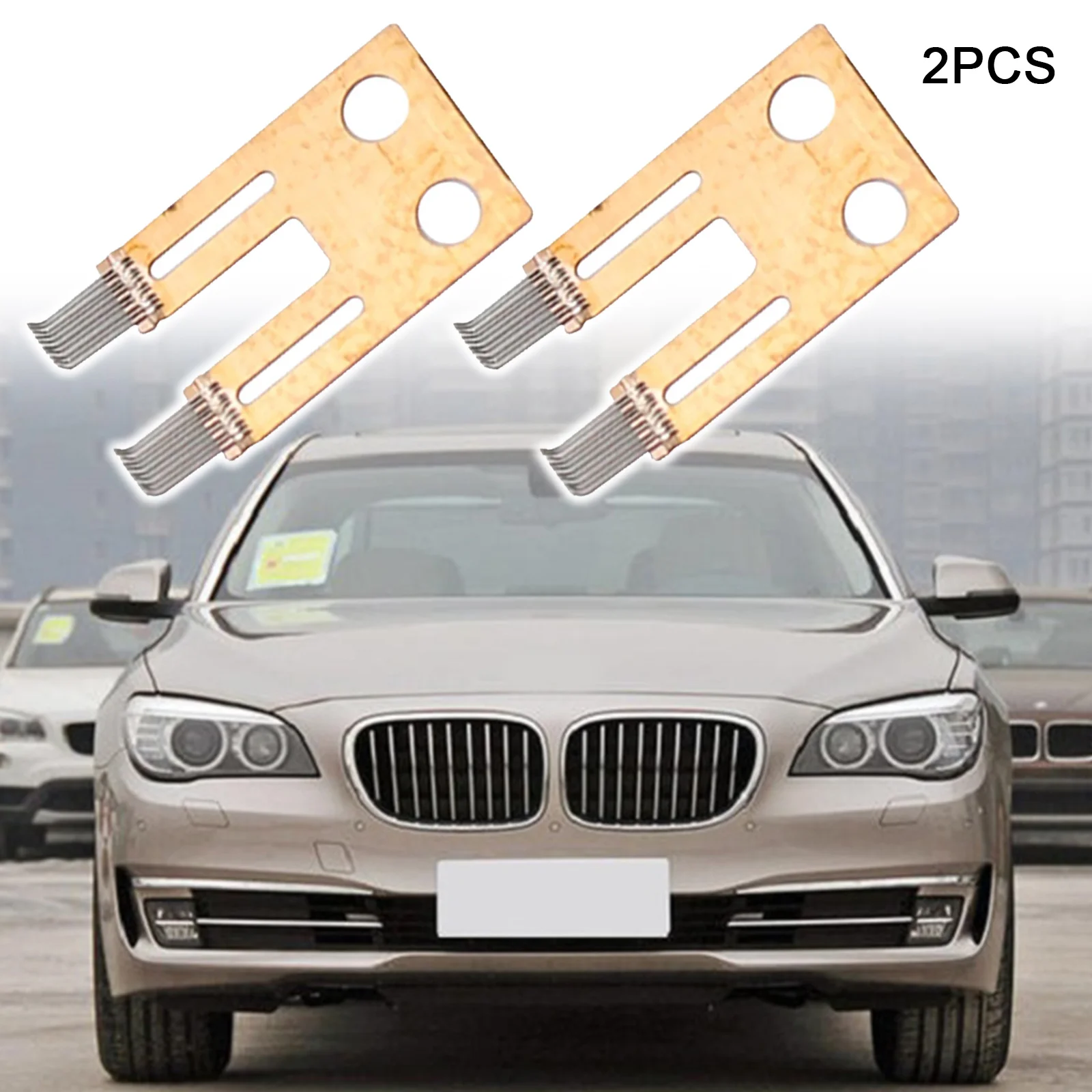 HUATONG YANGJJ YAIKL 2 stücke Lenksäulen Switch Winkelsensor Kontakt Pinsel Reparatursatz Fit für BMW E65 E66 E60 730 740 530 7 Serie Autozubehör