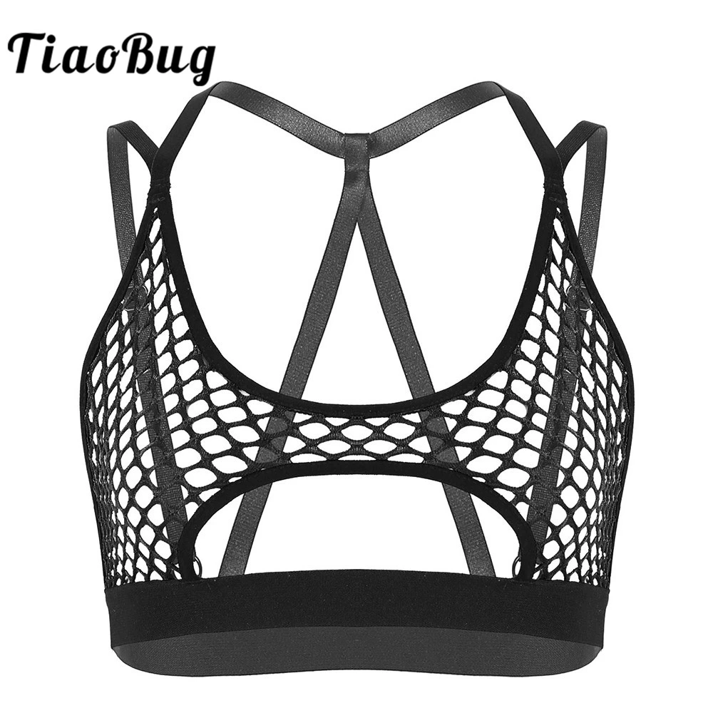 fishnet vest womens