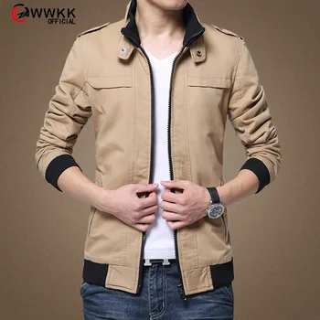 

2020 Military Jacket Men Spring Autumn Cotton Windbreaker Pilot Coat Army Men's Bomber Jackets Cargo Flight Jacket Male Clothes