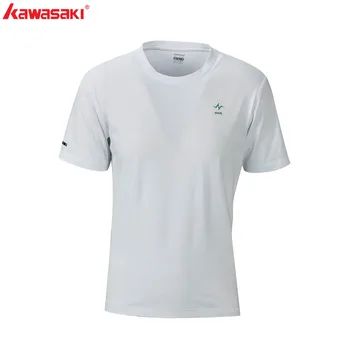 

Kawasaki Breathable Badminton T-Shirt 100% Cotton Short-Sleeve Training Tennis T-Shirts For Unisex Sportswear ST-R3250