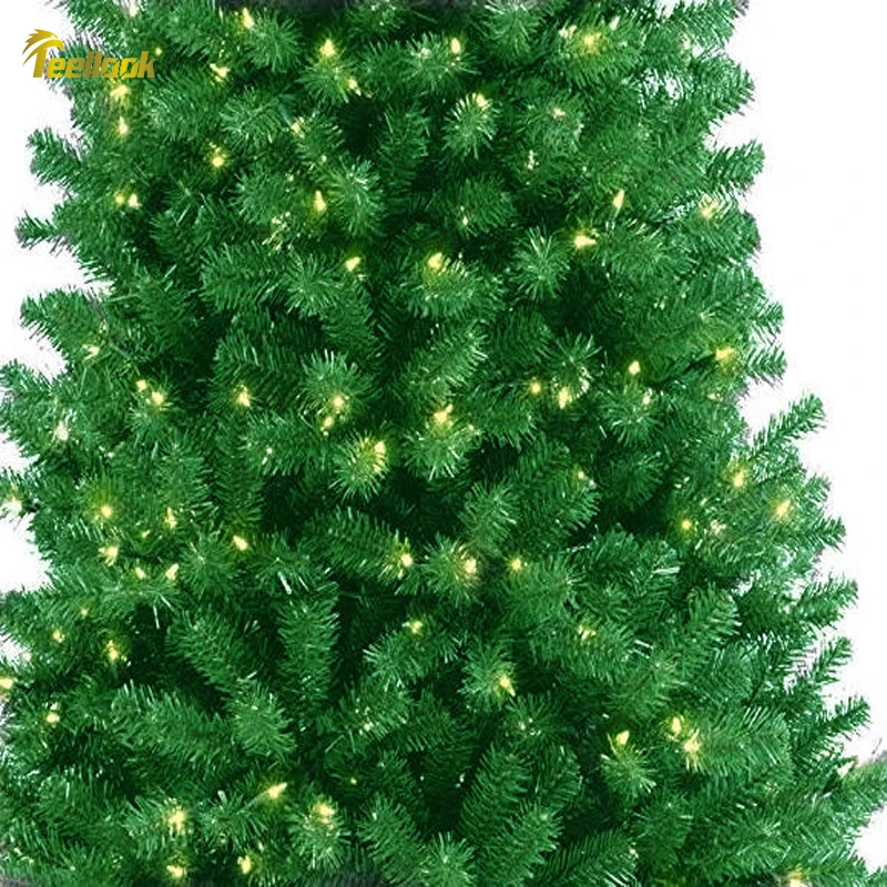 Teellook 1,2 м/3,6 м зашифрованная светящаяся Рождественская елка Новогоднее Рождественское украшение для дома