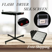 

18" X 24" Flash Dryer Silk Screen Printing Machine T-Shirt Dryer Home Appliance Temperature Sensor Controller Tools for T-Shirts