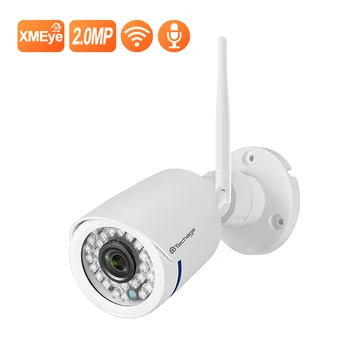 

Techage 1080P Wifi IP Camera Outdoor ONVIF P2P Audio Wireless Wired CCTV Waterproof Camera With Miscro SD Card Slot