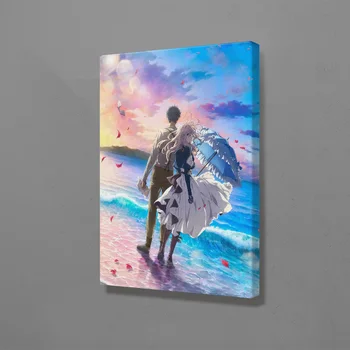 

Japanese Violet Evergarden Printed Poster Anime Girl Canvas Paintings Home Decor Modular Picture Modern For Living Room Wall Art